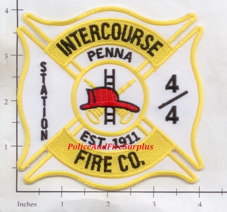 Pennsylvania - Intercourse Fire Company PA Fire Dept Patch