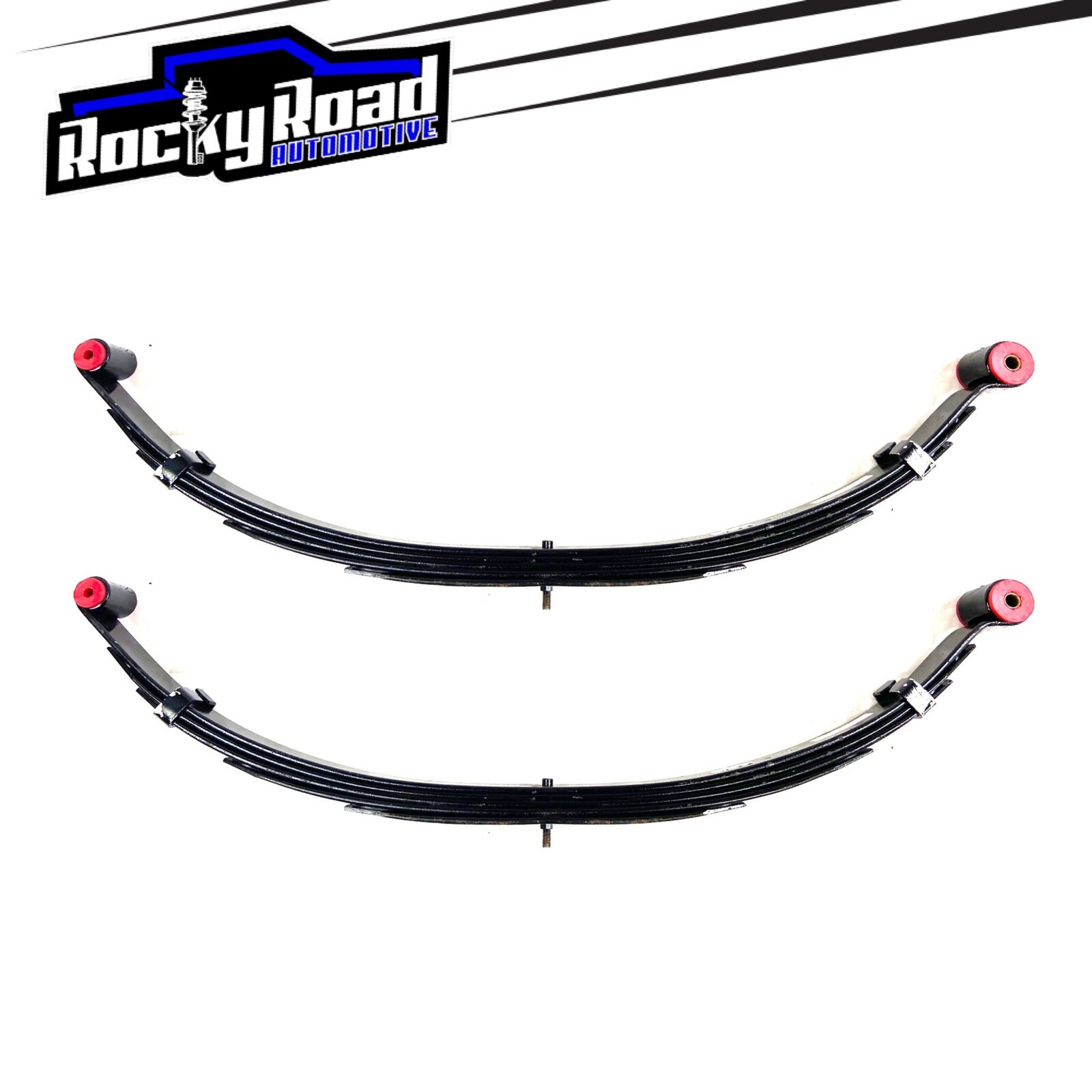 Rubicon Express 4” Lift Rear Leaf Springs Packs (2) for 1976-1986 JEEP CJ5 CJ7