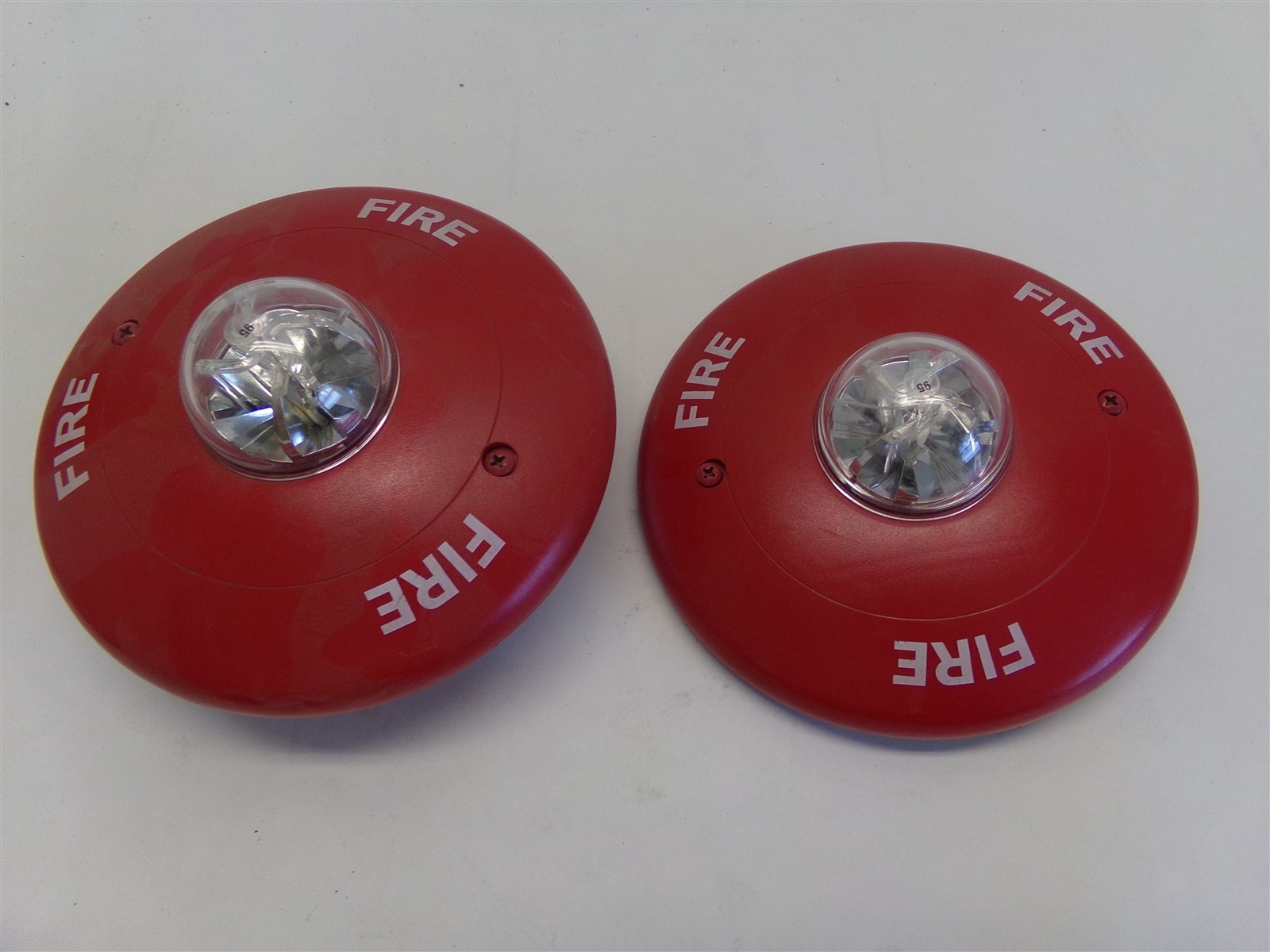 Qty=2: SYSTEM SENSOR SpectrAlert SC2495 Red Ceiling-Mount STROBE