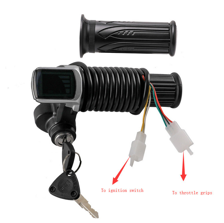 36v 800w Brushless Motor Speed Controller LCD Throttle Reverse EBike Bicycle ATV