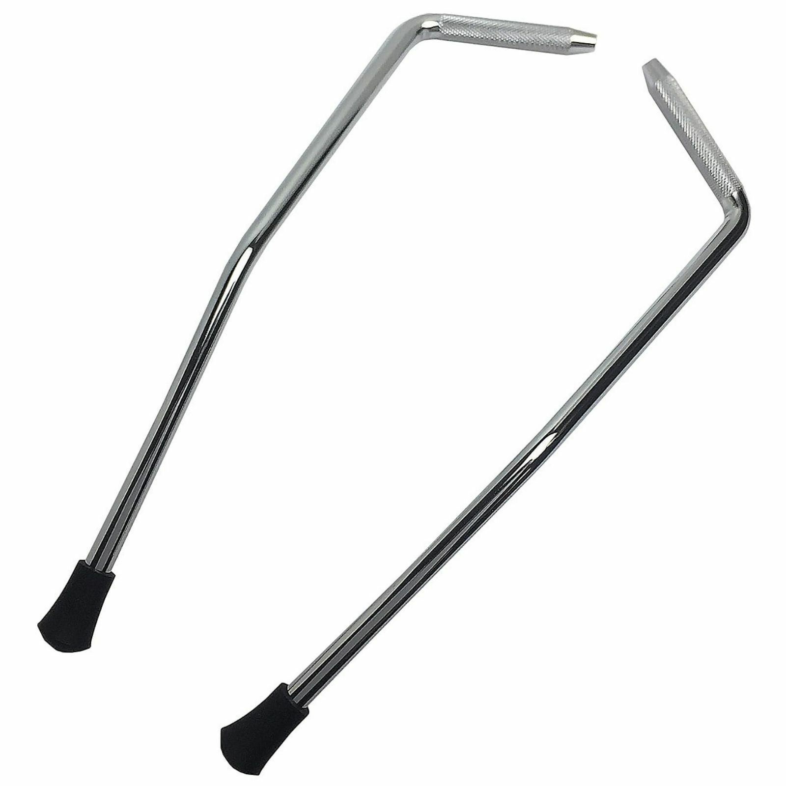 Ludwig PC40062 Curved Gull Wing Spurs for 18" and 20" Bass Drums, Set of 2
