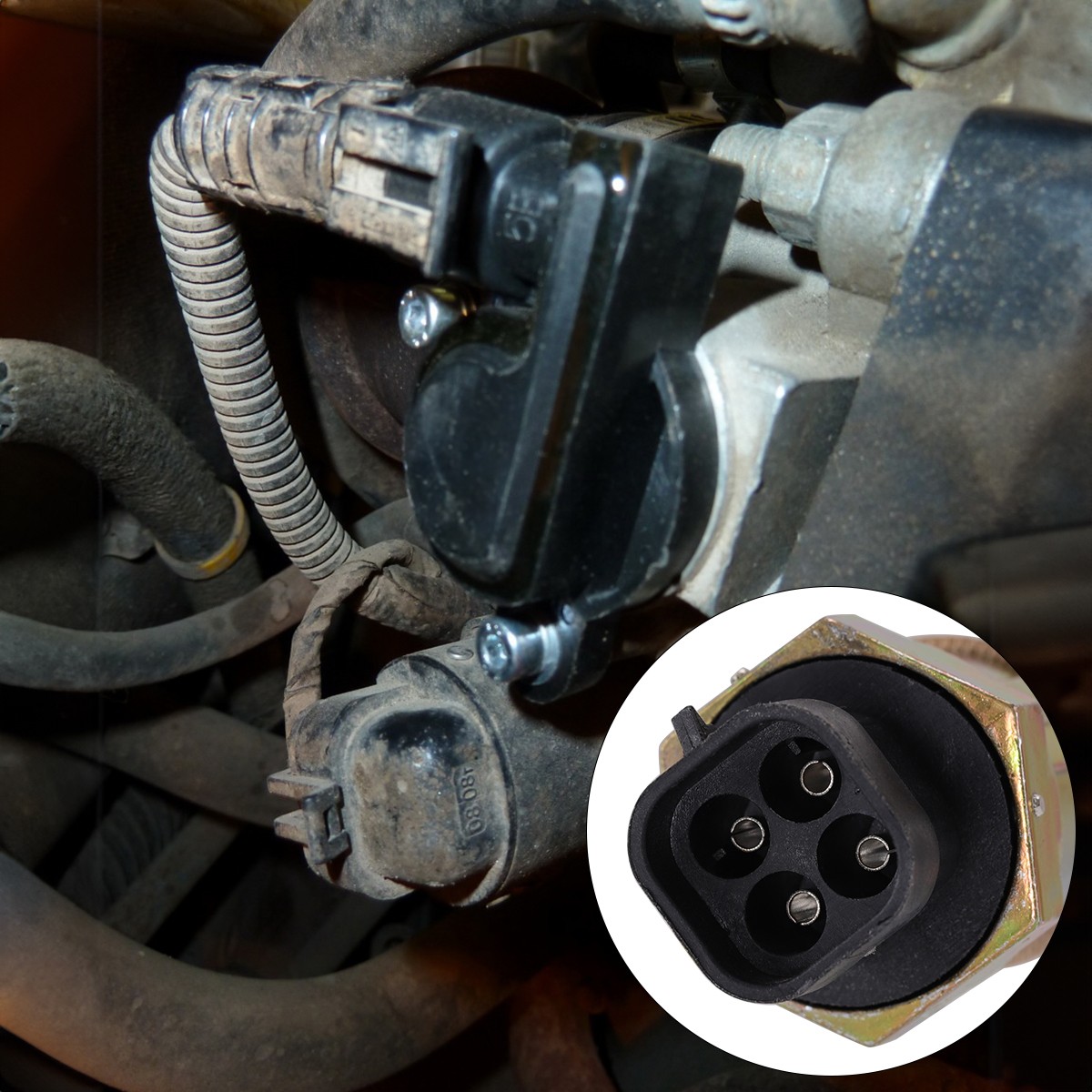 Throttle Position Sensor and Idle Air Control Valve Set For Chevy C/K 1500 2500