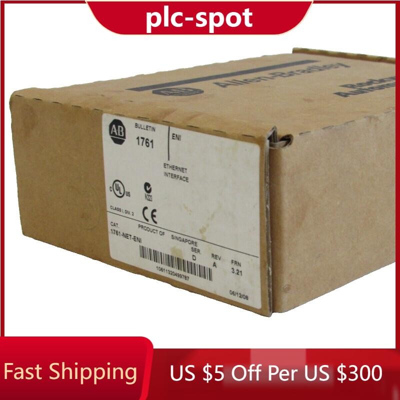 AB 1761-NET-ENI MicroLogix and SLC Communication Adaptor NEW US Free Tax