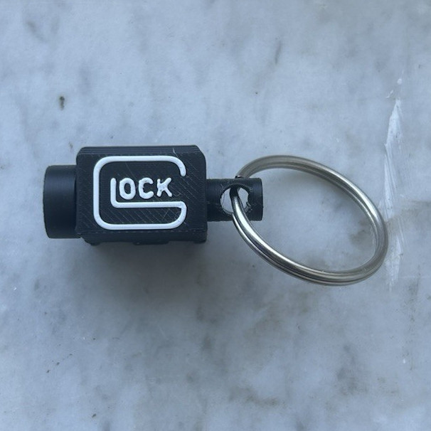3d Printed Replica Fake Airsoft Glock BacplateBlack key Doest Work For Airsoft