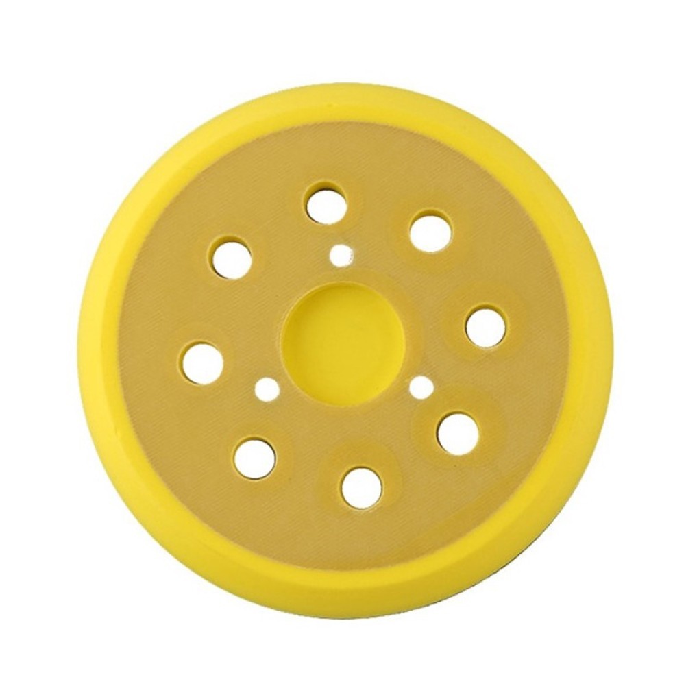 Sanding Backing Pad 1pc 5 Inch / 125mm 8 Holes 3 Nails Fits Power Sander