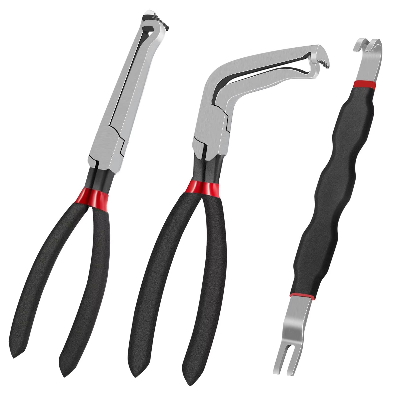 Automotive Wiring Tool Set 3 Piece Electrical Cutting Pliers for Technicians