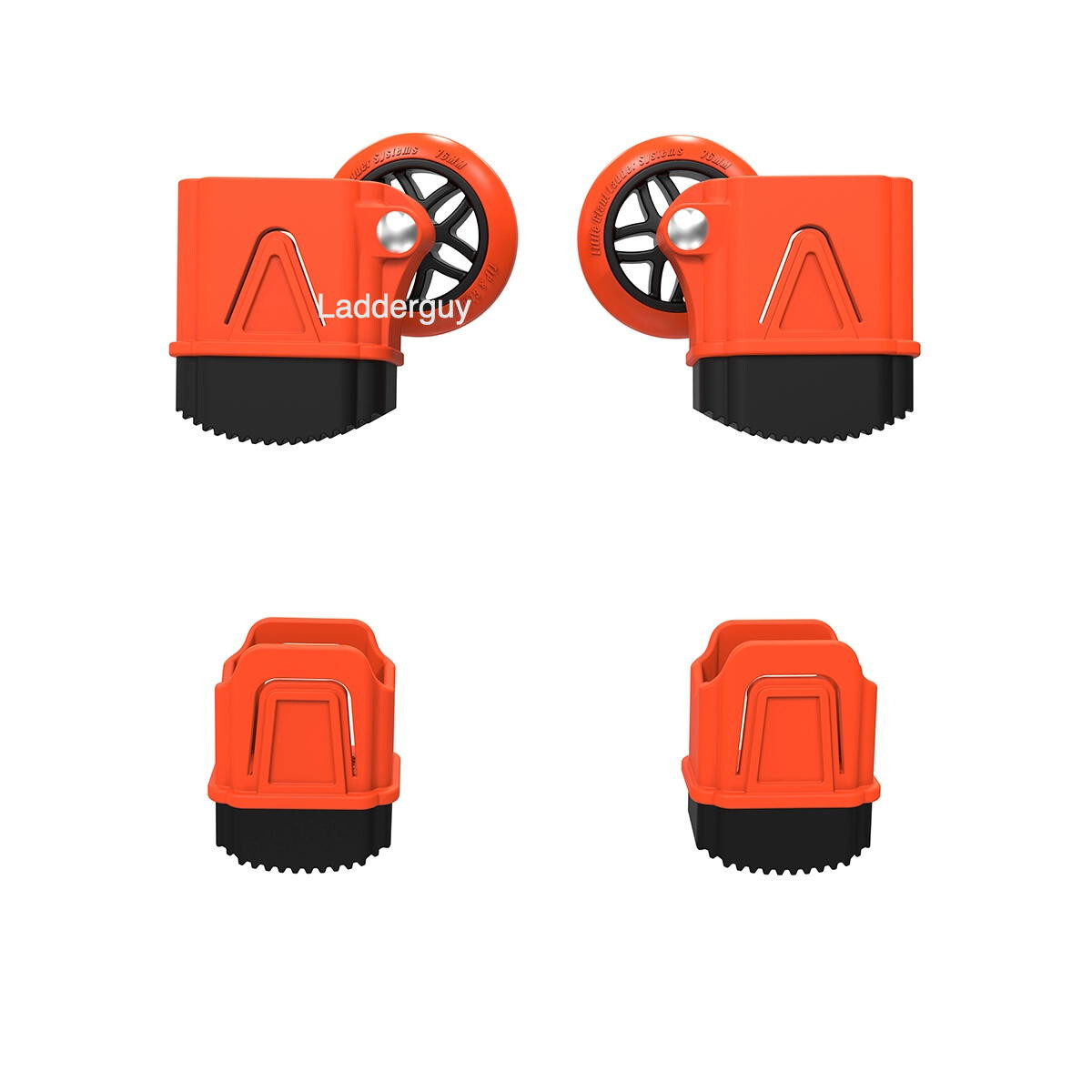 Wheel/foot kit for Little Giant Leveler Ladder with Ratchet Levelers feet 31814