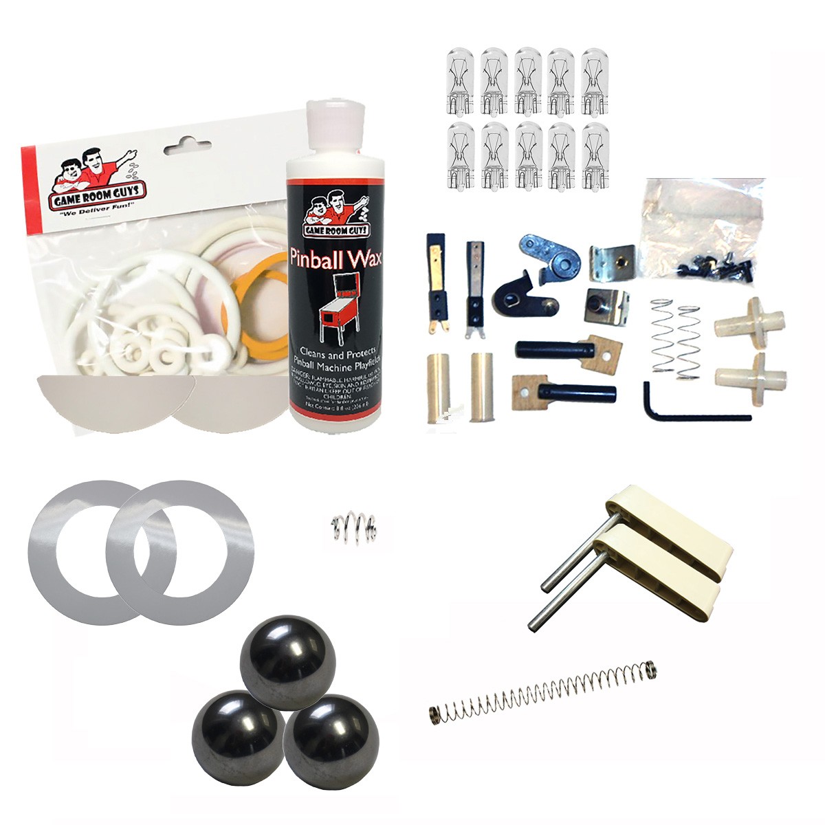 1976 Bally Fireball Home Pinball White Premium Maintenance Kit