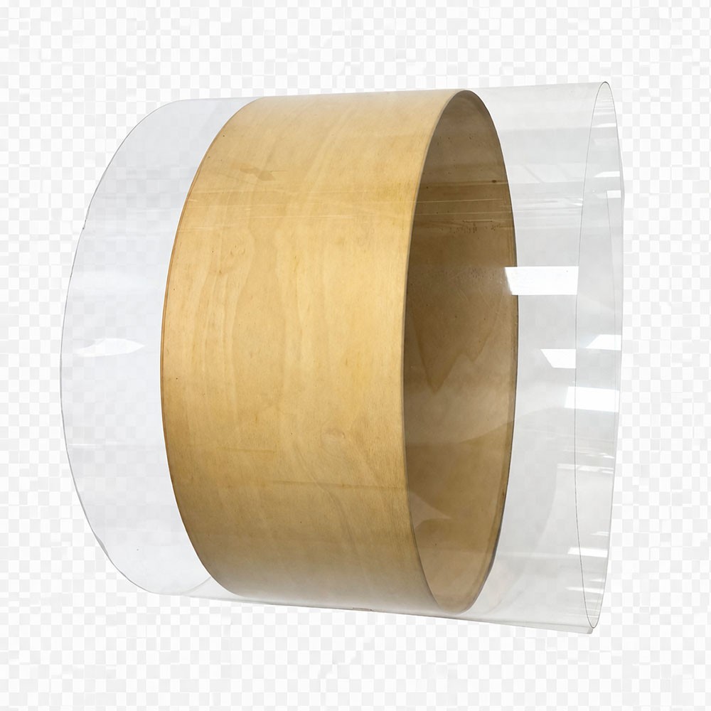 11" x 60" Drum Wrap 0.5mm Musical Instrument Deco Sheet Transparent