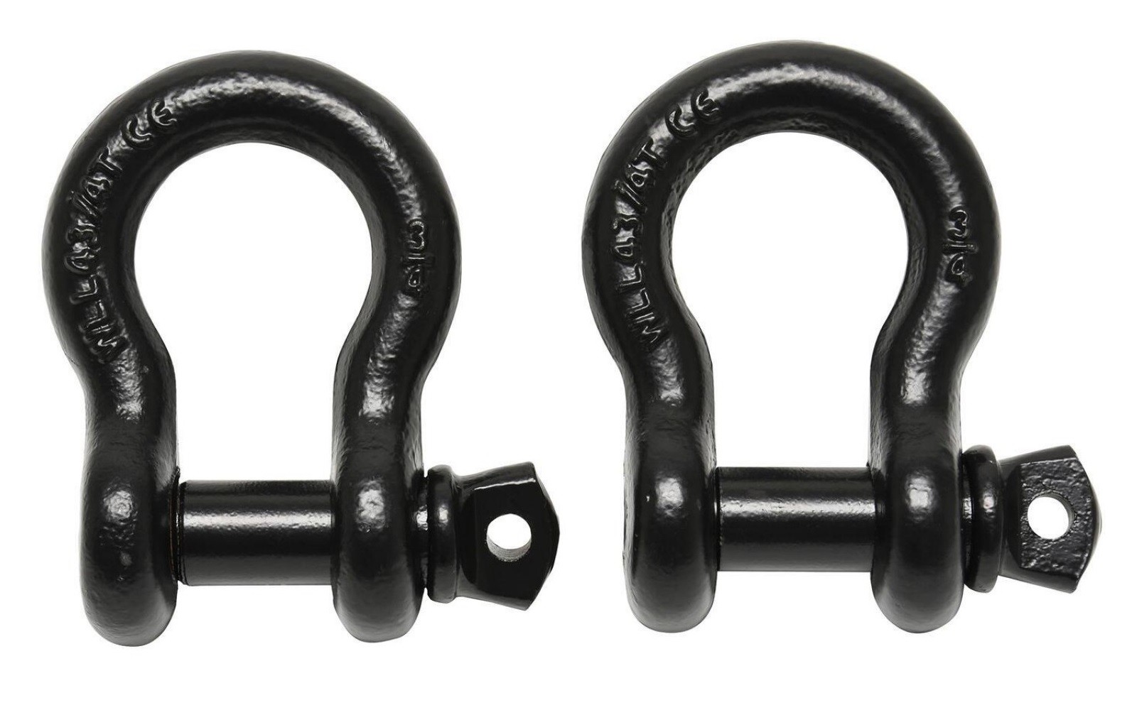 Superwinch Universal Bow Shackle 3/4 in. Pair with 7/8 in. Diameter Pin 2538
