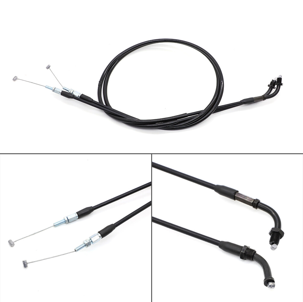 Throttle Cable Push & Pull Set For Honda CB400T Hawk CM400A CB450SC Hondamatic