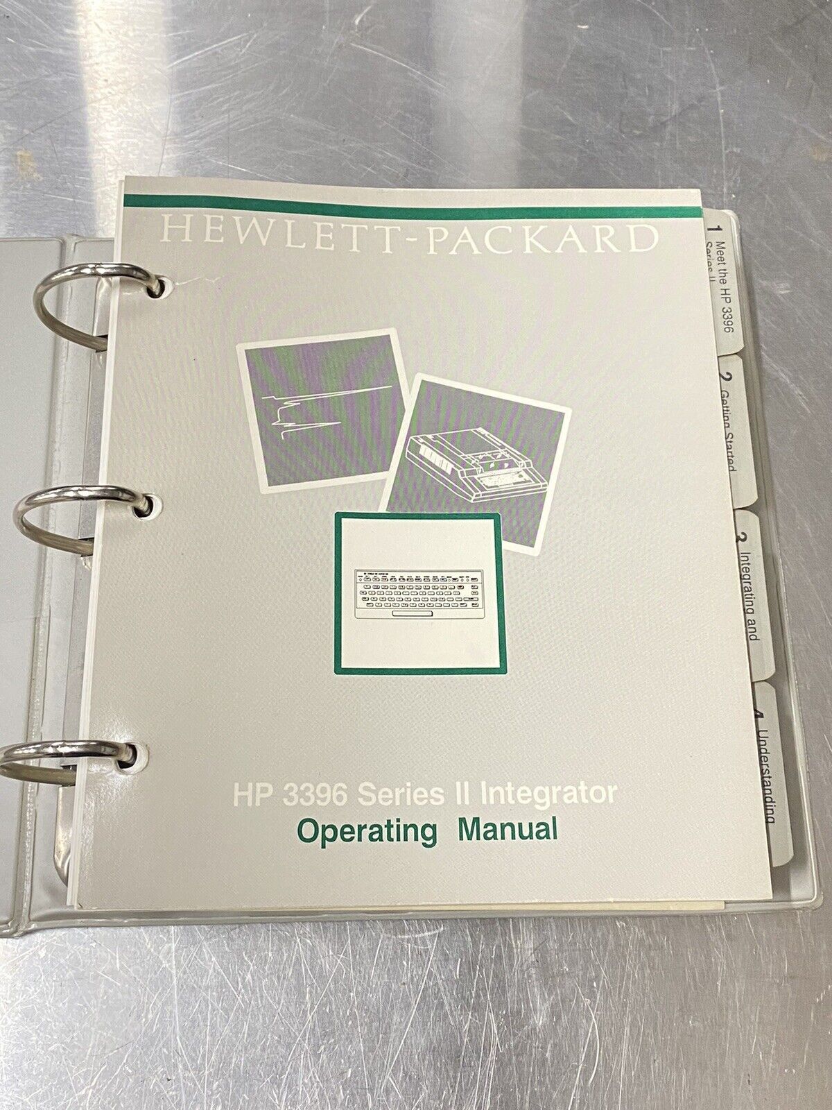 Hewlett Packard HP 3396 Series II Integrator  - Users Guide / Instruction Manual