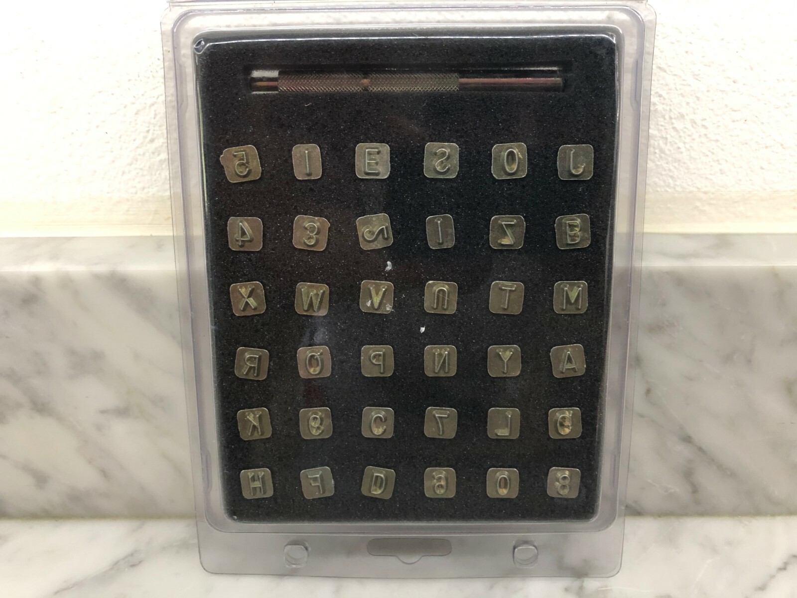 Number and Letter Stamping with Automatic Punch