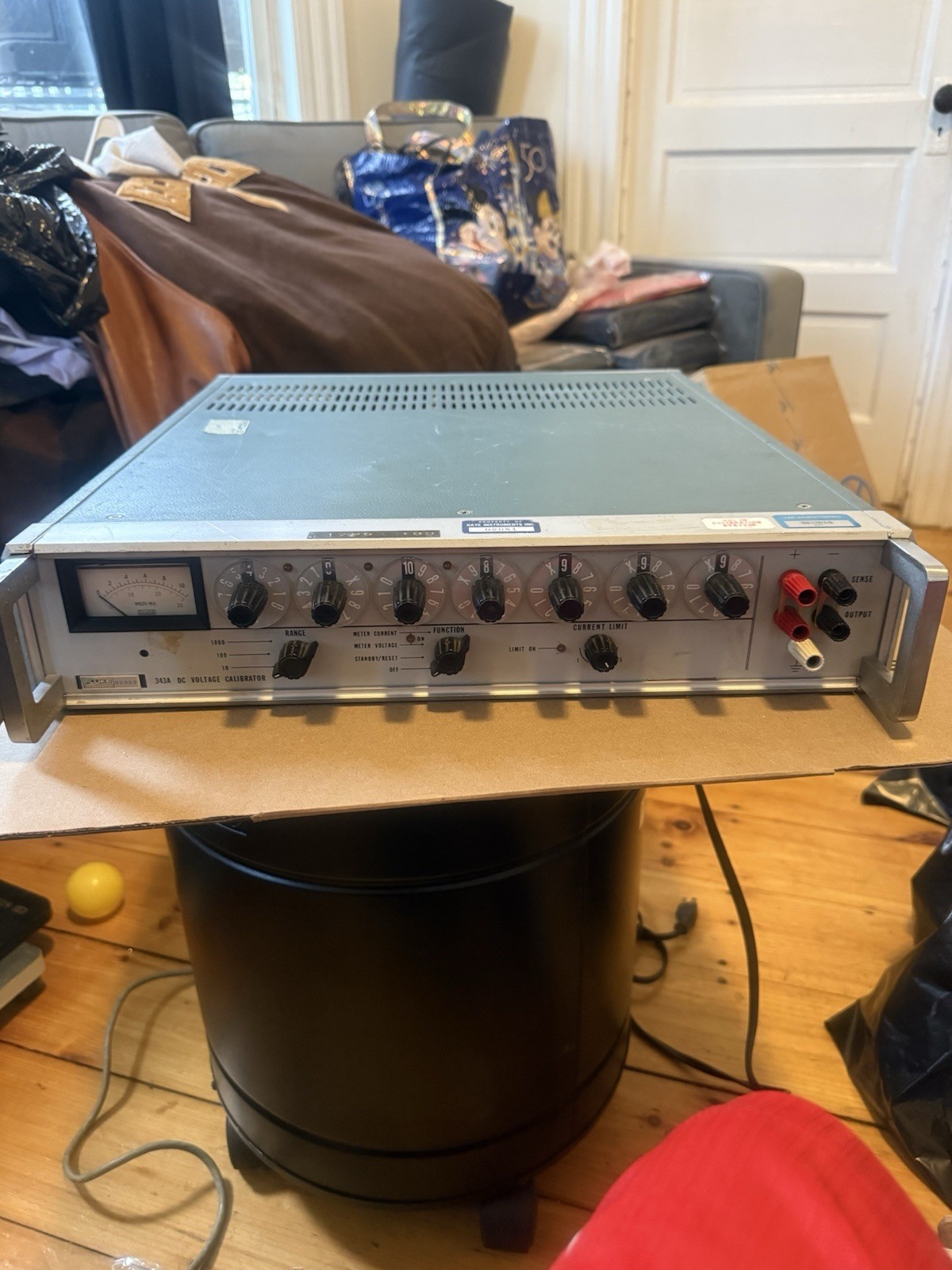 Fluke 341A DC Voltage Calibrator Tested Working