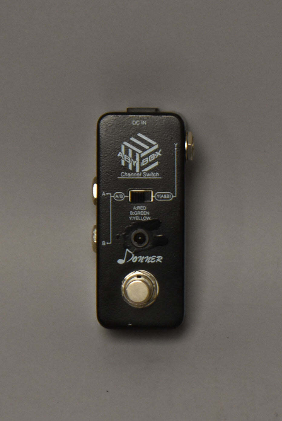 Donner ABY Box Line Selector AB Switch Pedal Black