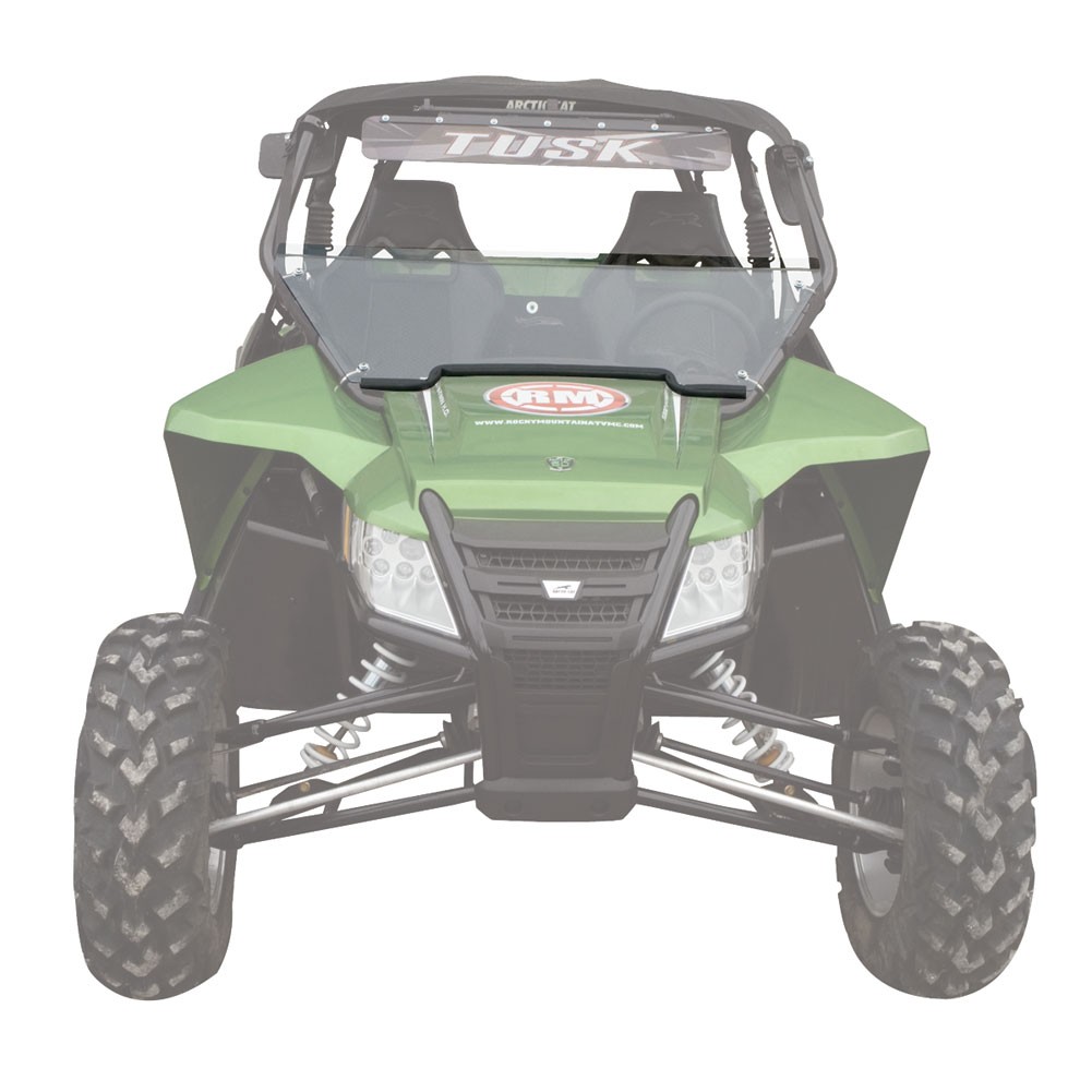 Tusk UTV Half Windshield For ARCTIC CAT Wildcat X 1000 2013-2017