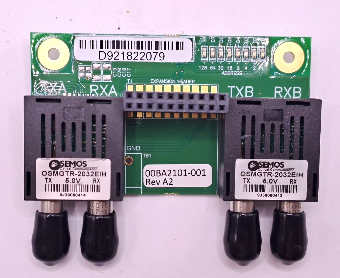 SENSTAR 00BA2101-001 PCB ASSEMBLY , SILVER COMM CARD G2 SMFO