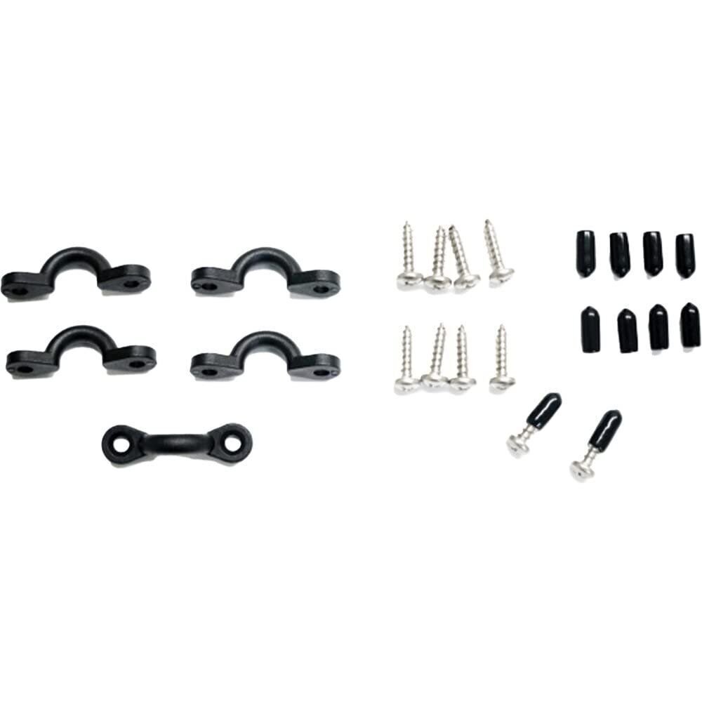 Yak Gear Molded Rubber Pole Clip Kit, 3/4-Inch