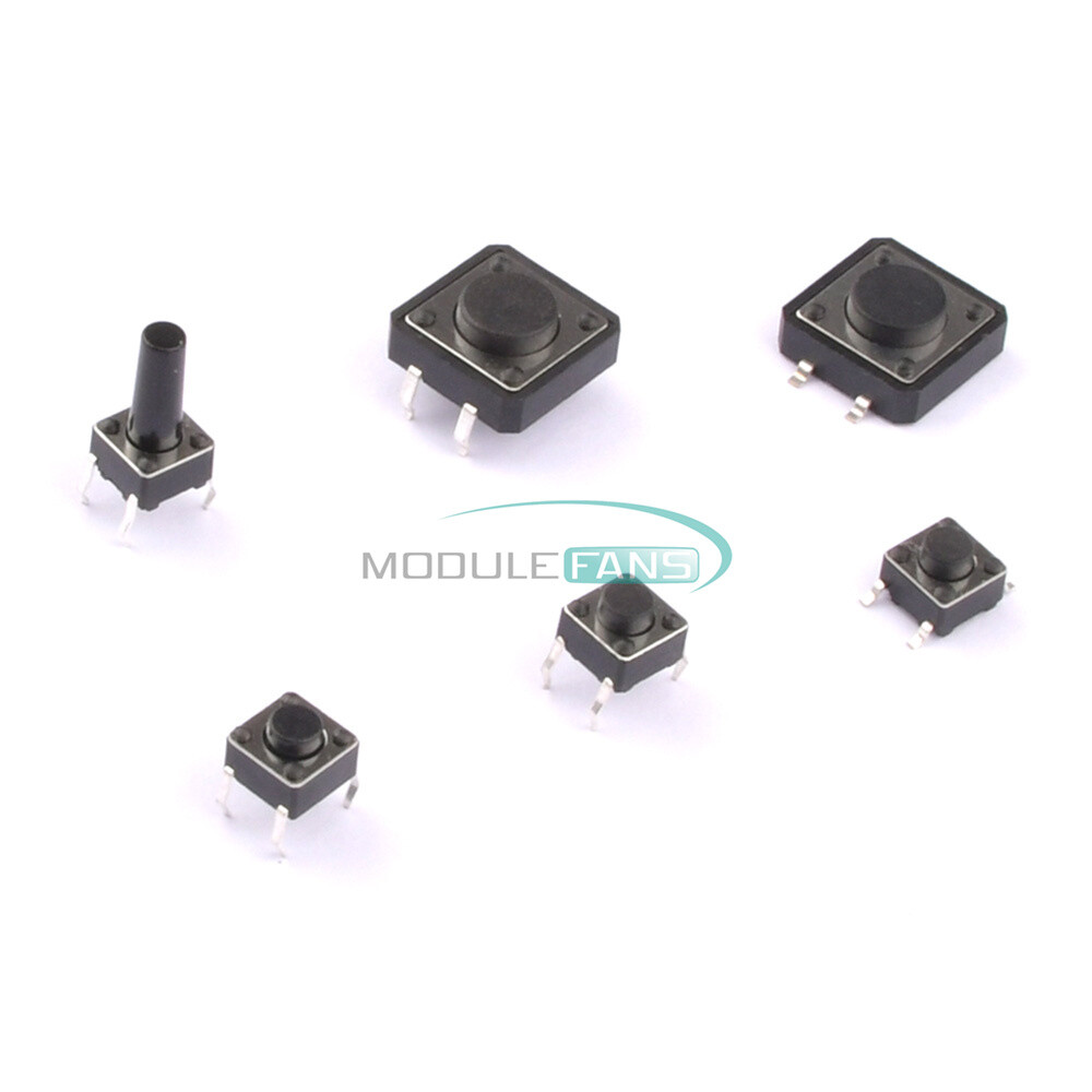 125pcs 25Types/lot Assorted Micro Push Button Tact Switch Reset Mini Leaf Switch
