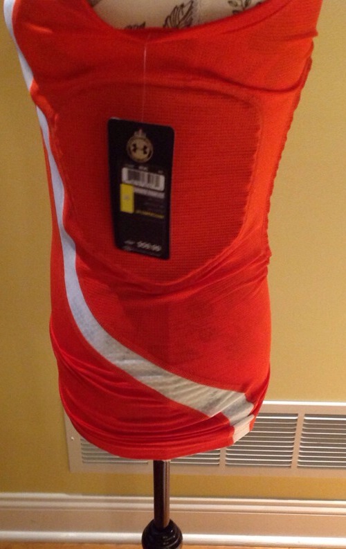 Under Armour Men's UA Compression Basketball MPZ Orange Size Medium