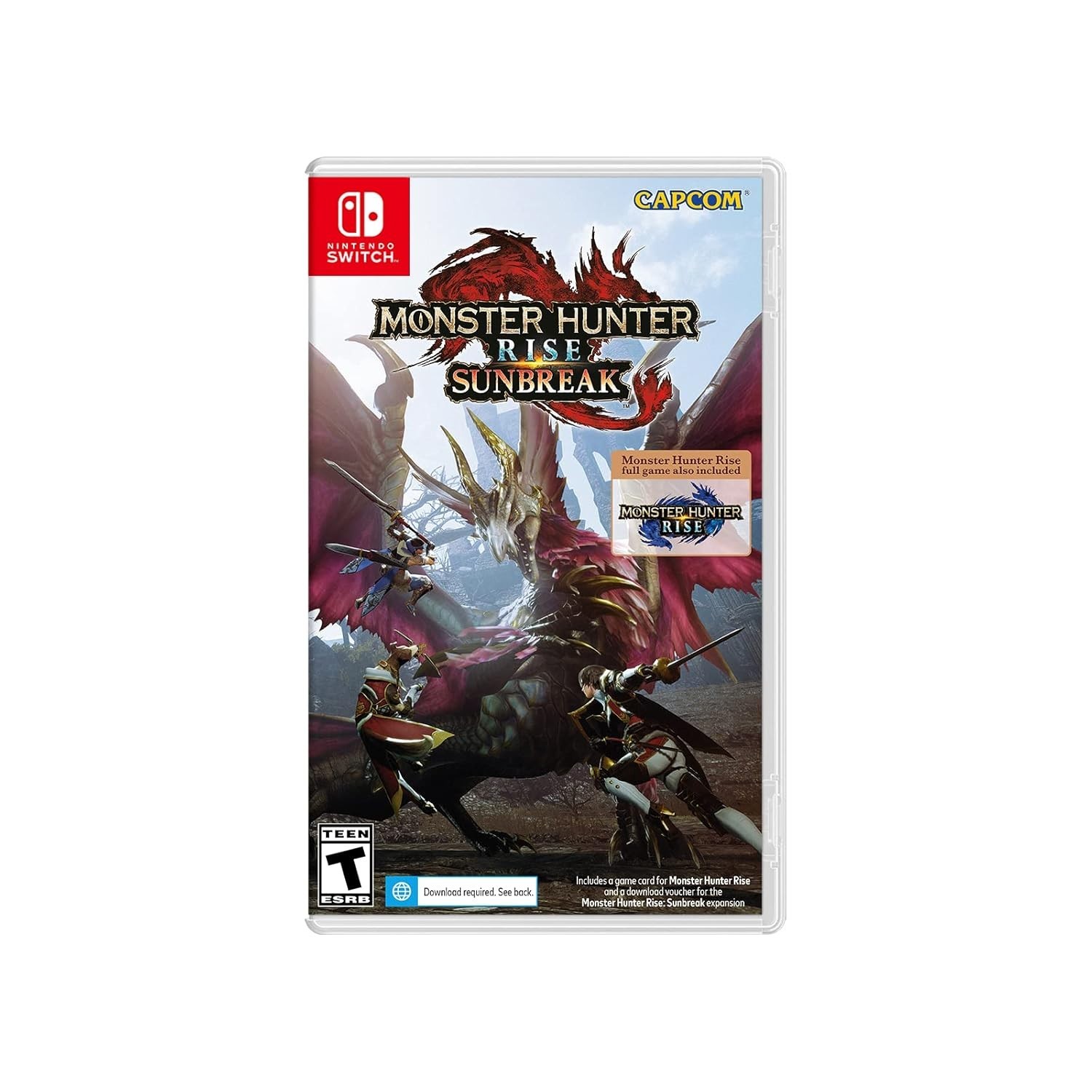 Monster Hunter Rise + Sunbreak - Nintendo Switch (NEW and Sealed)