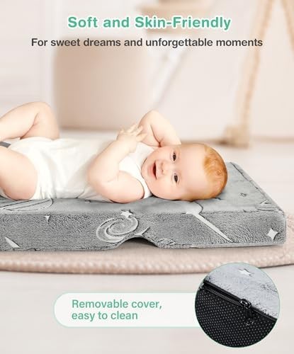 Couch 2-in-1, Sofa Bed Fold Out Convertible Lounger, Chair for Toddlers 1-3 w...