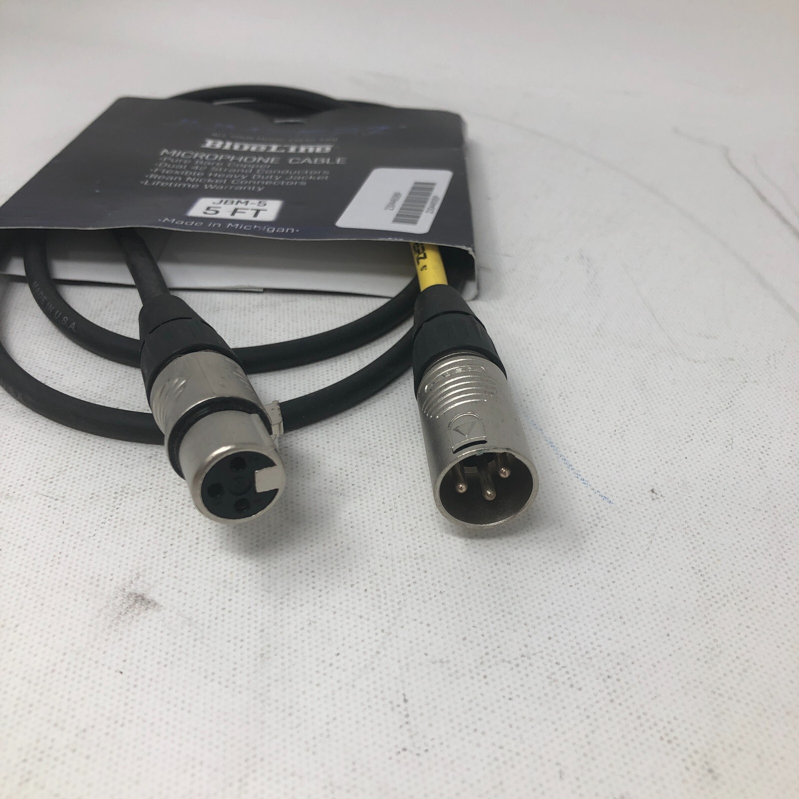 Blueline Microphone Cable 5 ft