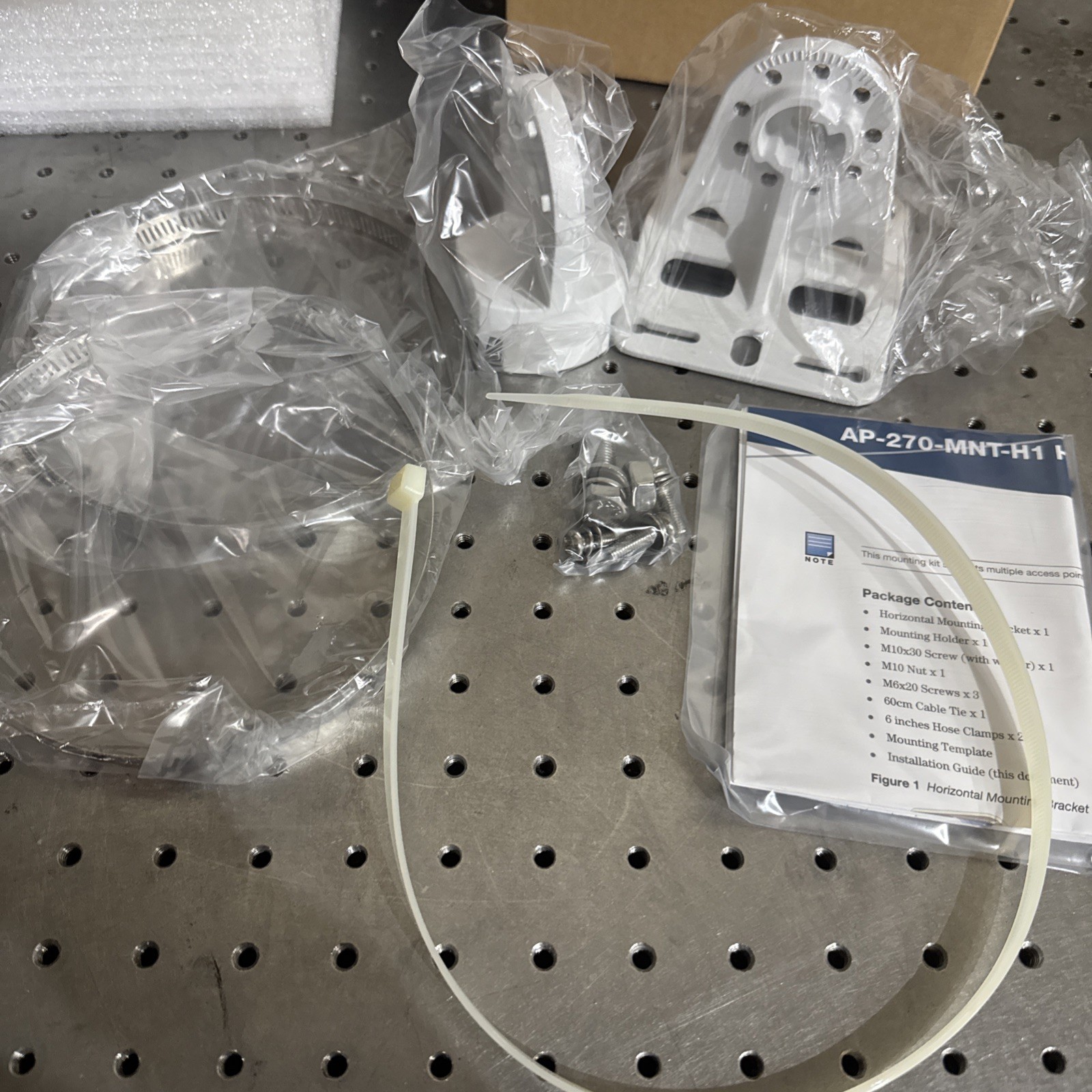 HPE Aruba AP-270-MNT-H1 (JW054A) Outdoor AP Hanging/Tilt Install Mount Kit NEW