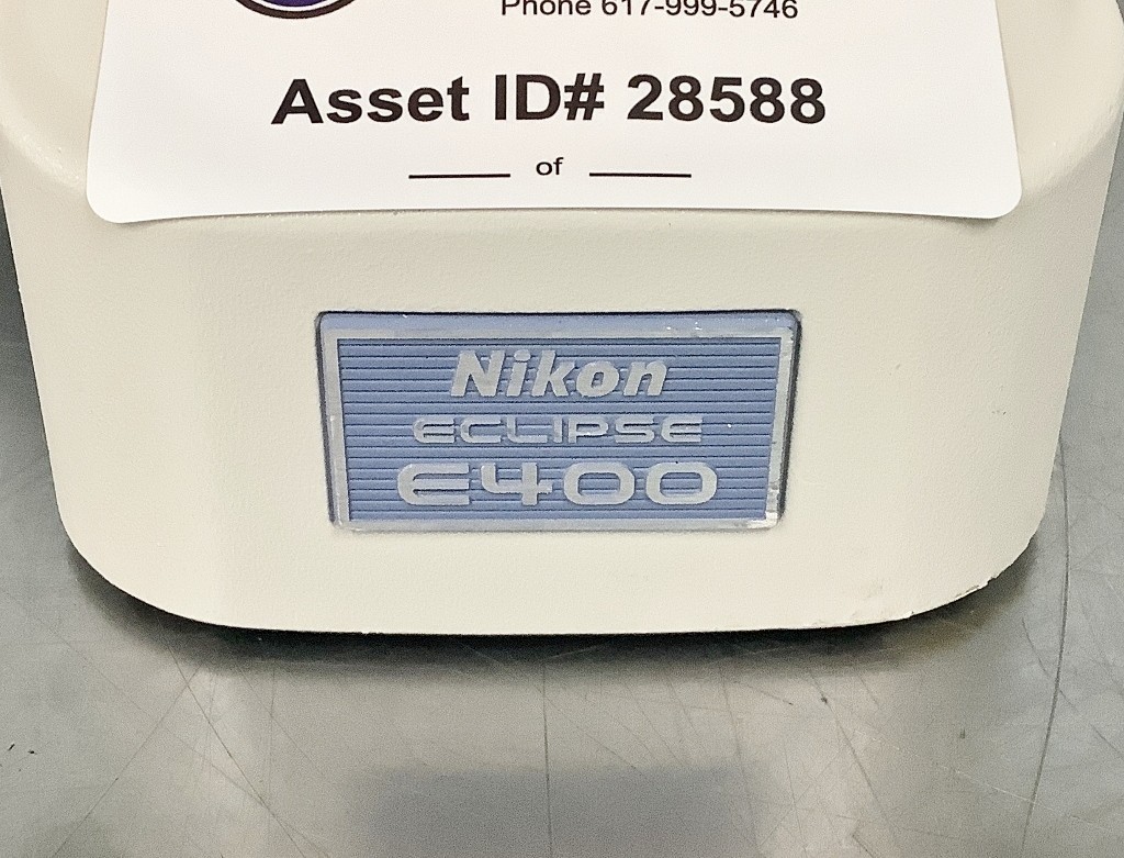 Nikon Eclipse E400 Microscope TESTED with Warranty SEE VIDEO