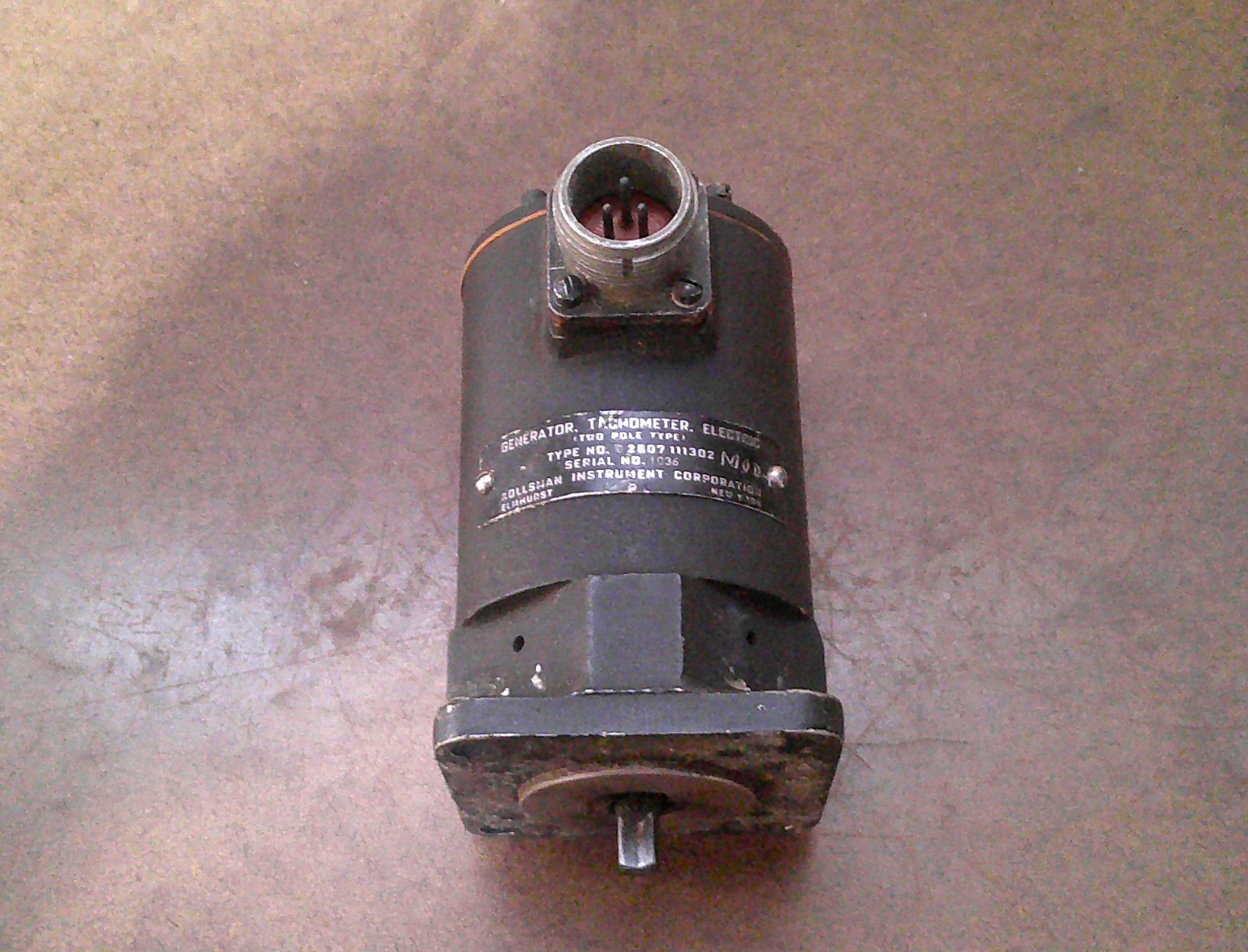 Aircraft Engine Tach Generator P/N C2807111302 As Removed