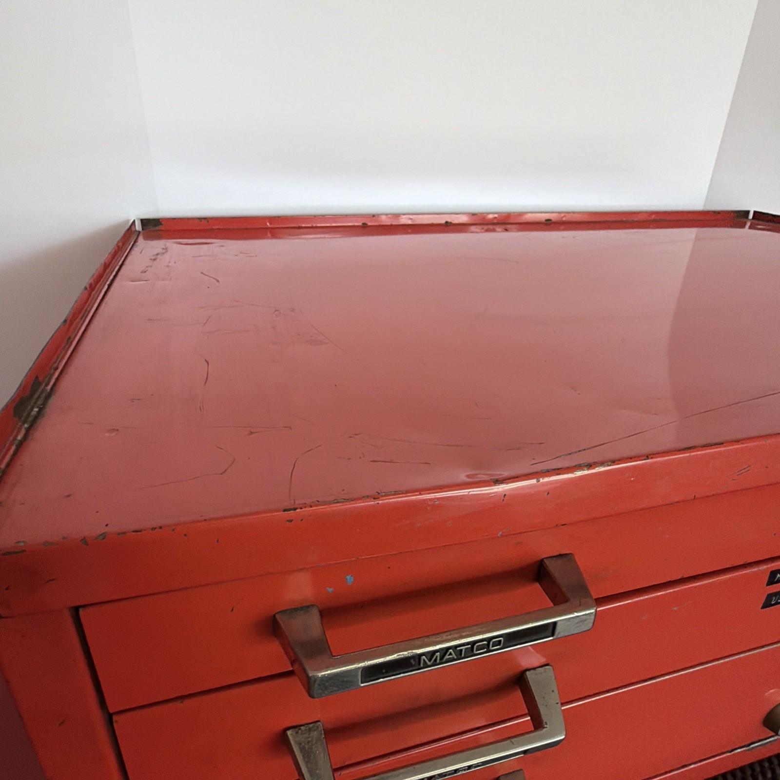 Matco Tools Mid Riser Middle Intermediate Tool Chest Box 3 Drawer MB503 Vtg USA