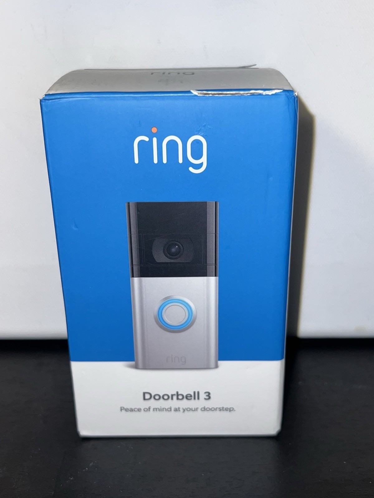 Ring 3  1080p HD Wi-Fi Video Door Bell - Satin Nickel - SEALED NEW IN BOX