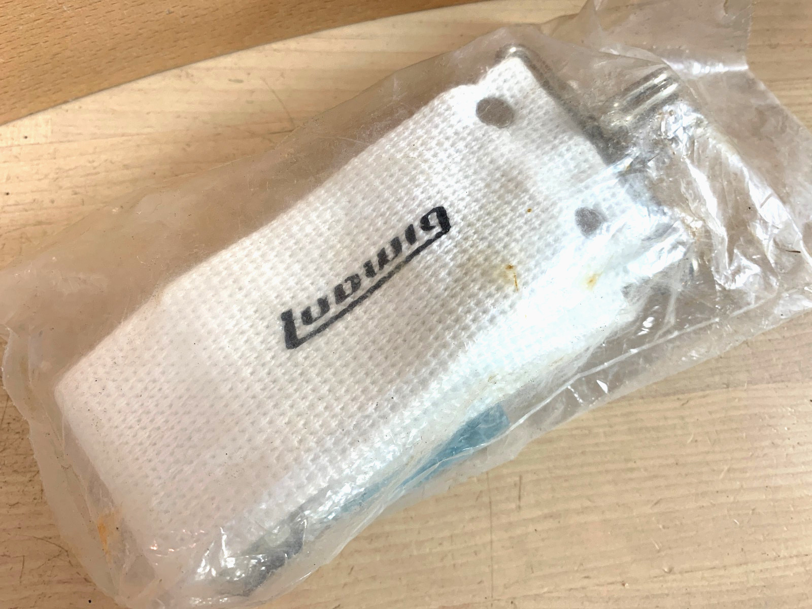 LUDWIG LF361 Marching Snare Drum SLING STRAP Harness Carrier Holder Part White
