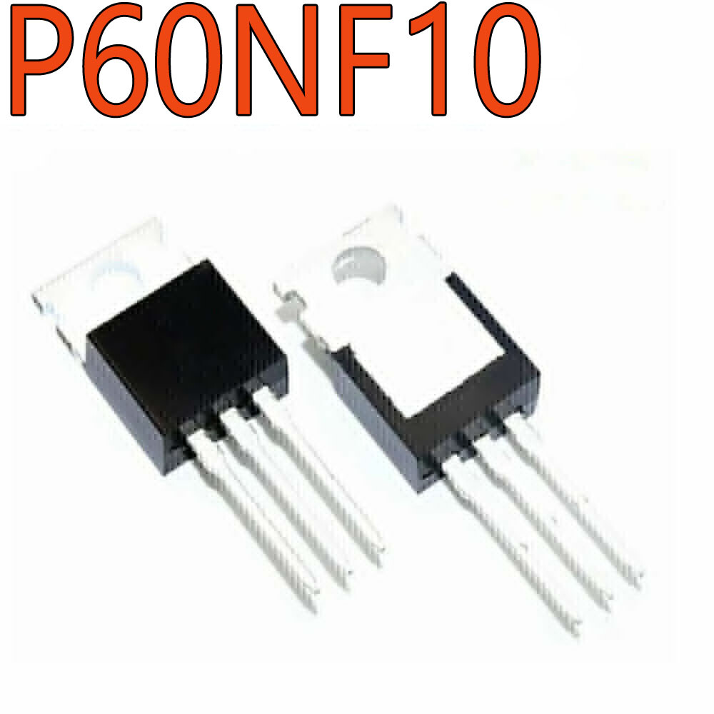 10PCS P60NF10 STP60NF10 TO-220 100V 60A