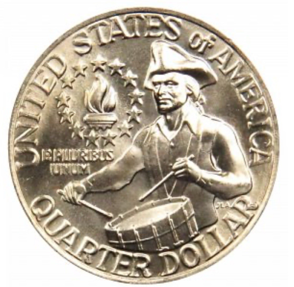 1776-1976-P  2 COINS Bicentennial Quarter         CH/BU ⭐️Beautiful⭐️
