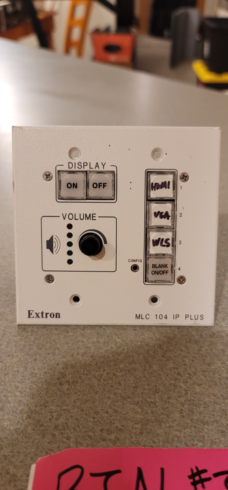 Extron Electronics MLC 104 IP Plus MediaLink Button Controller
