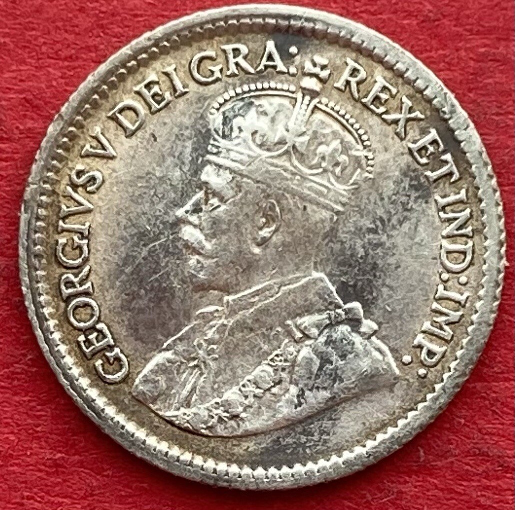 1915 Canada 5 Cents - VF/EF - Lot#8977