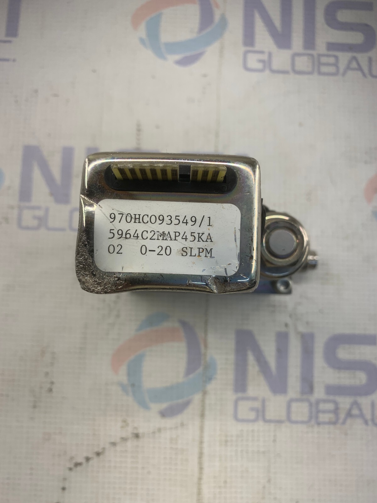 BROOKS INSTRUMENTS 5964C2MAP45KA MASS FLOW CONTROLLER P/N:002-0390 (FOR PARTS)