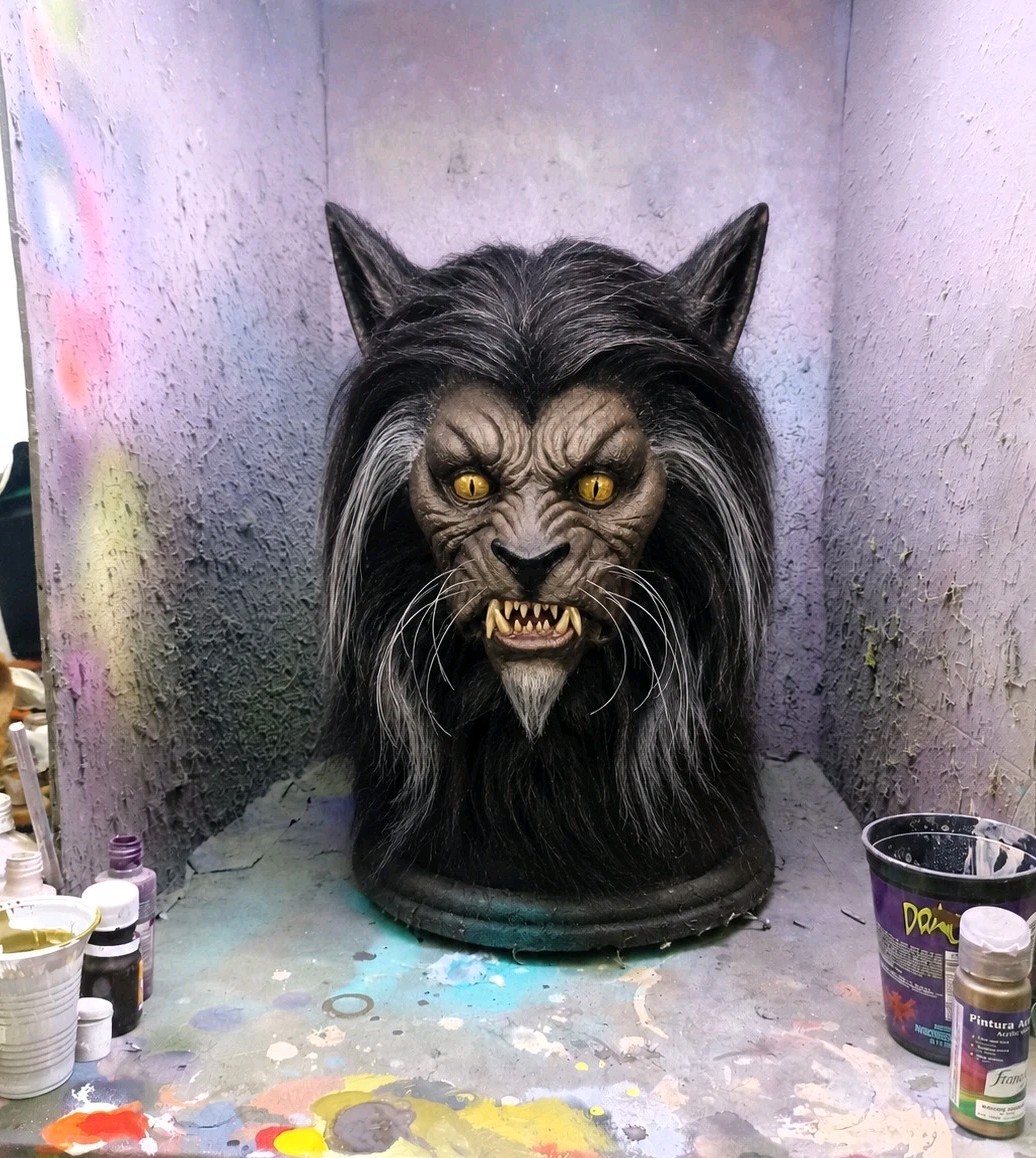 Michael Jackson Thriller (Werewolf Mask + Hands) Iconic 80s Pop Culture Horror
