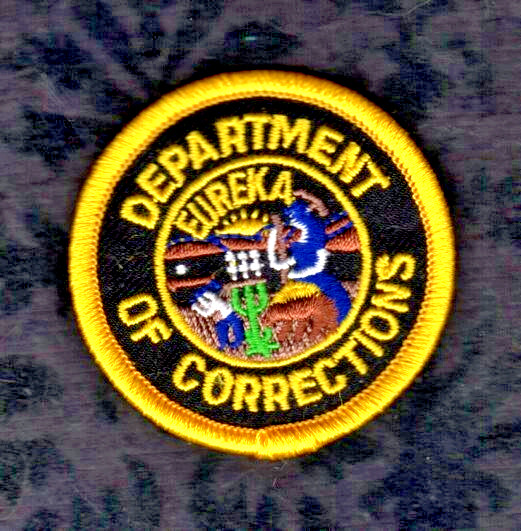 California Department Of Corrections CAP Patch   1-7/8" Round