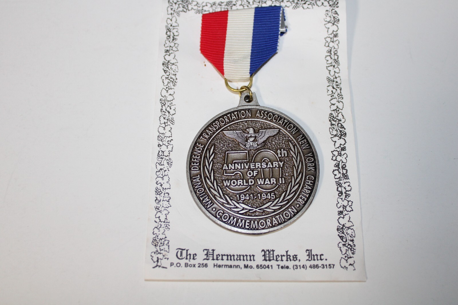 National Defense Transportation, New York, 50th anniversary WWII, Hermann Werks