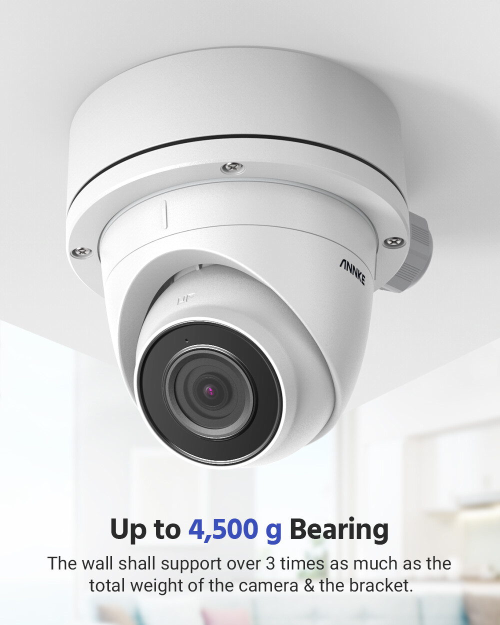 ANNKE Junction Box Wall Mount Bracket for Select CCTV Security Camera Waterproof