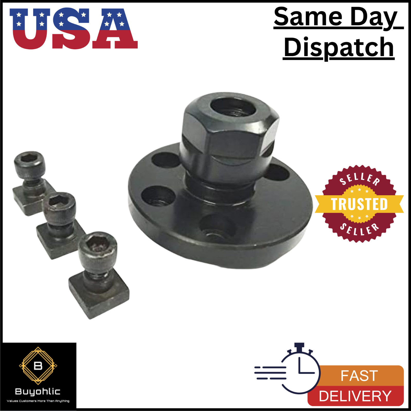 ER Collet Adaptors For Rotary Milling Tables With Fixing T Nuts