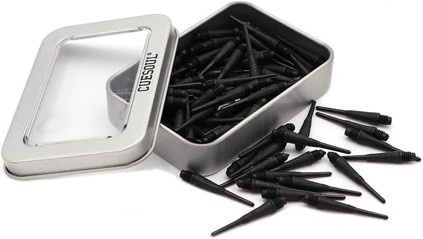 100 Pieces Soft Tip Points for Soft Tip Darts