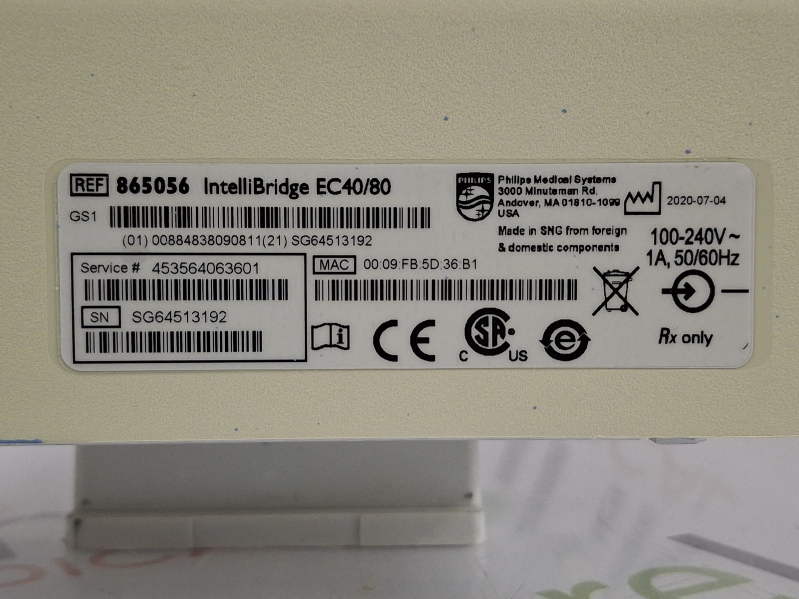 Philips EC40/80 Intellibridge Hub