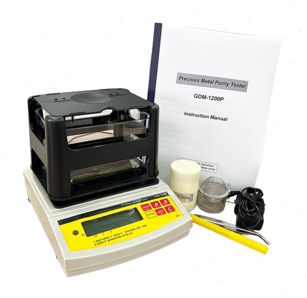 Gold Density Tester with 1200g for Purity of Gold/Platinum/Other Precious Metals