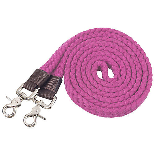Tough1 Flat Cotton Roping Reins 7ft