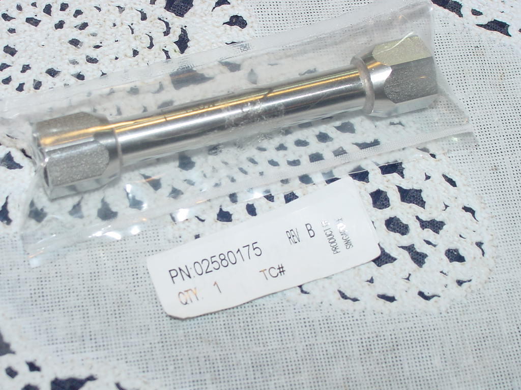 PerkinElmer 02580175, Revision B, Coupling, Tube Fitting 3 1/4 Inch NEW, Sealed!