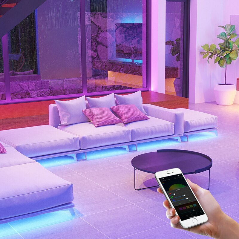 LED Strip Light Controller RGB APP Smart Bluetooth Music Control DC5-24V Dimmer