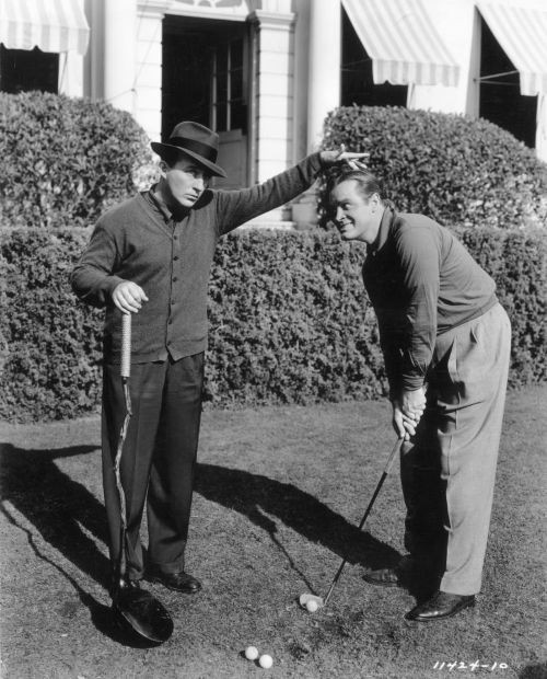 BING CROSBY AND BOB HOPE - 8" x 10" Photo Print